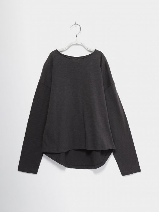 Лонгслів ZARA модель 4343/042/015_т.сірий Фото