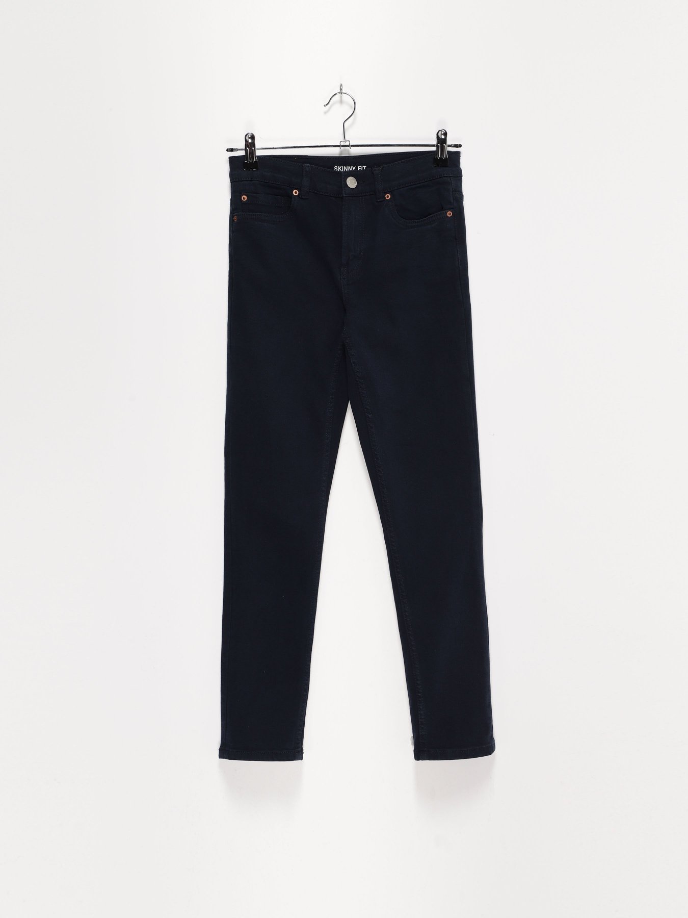 Повседневные штаны ZARA модель 4743/760/430_т.синій Фото