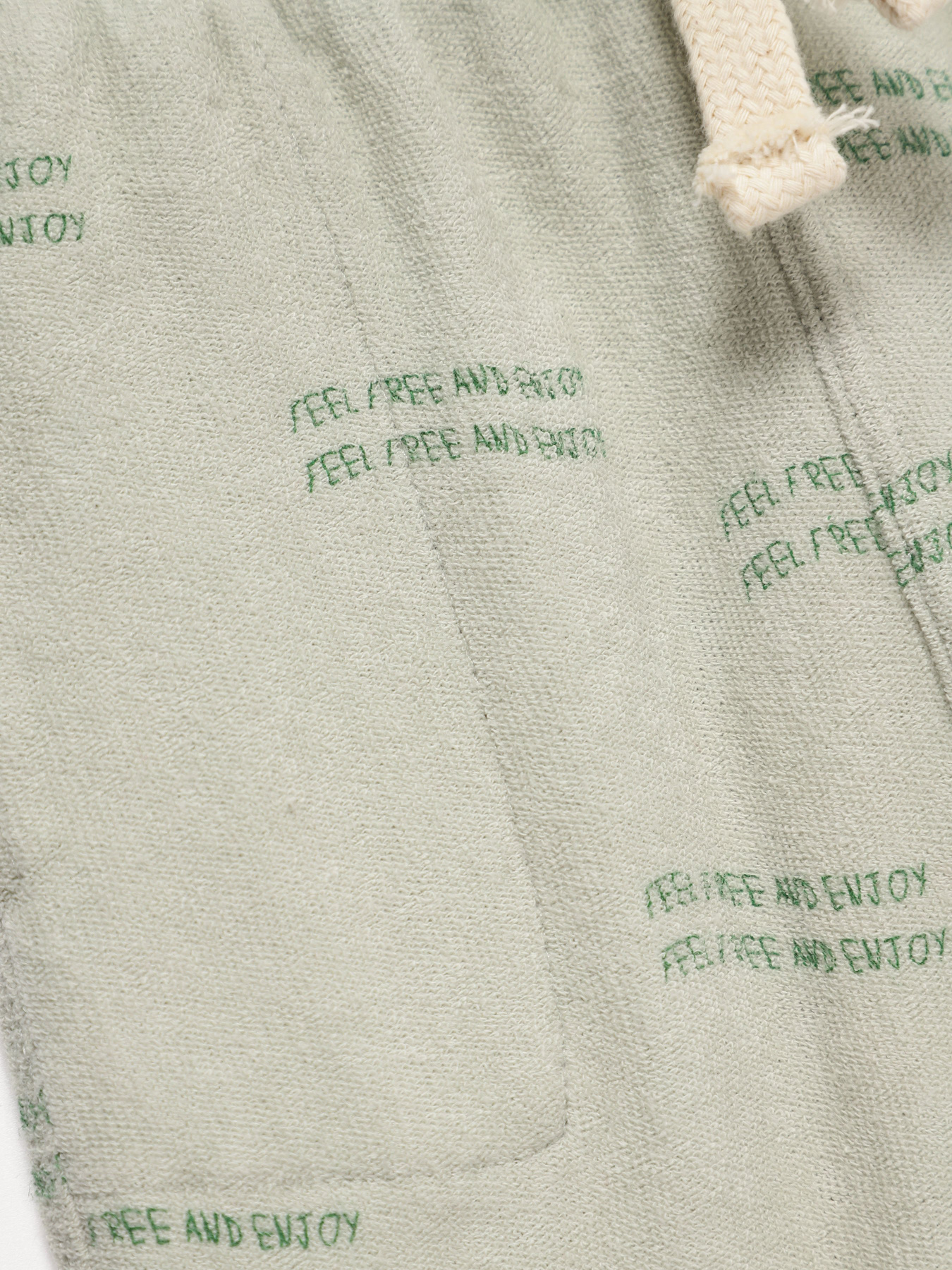 Брюки повседневные ZARA модель 4805/555/445_с.зелений комб. Фото