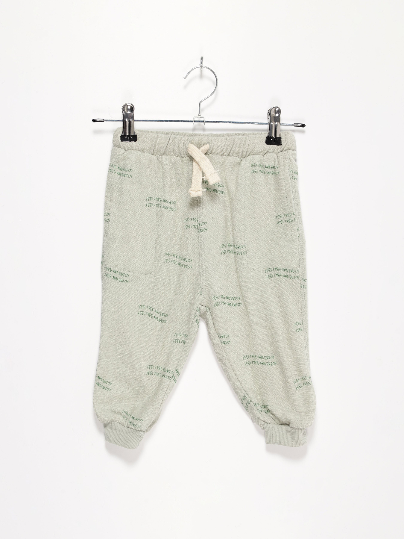 Брюки повседневные ZARA модель 4805/555/445_с.зелений комб. Фото