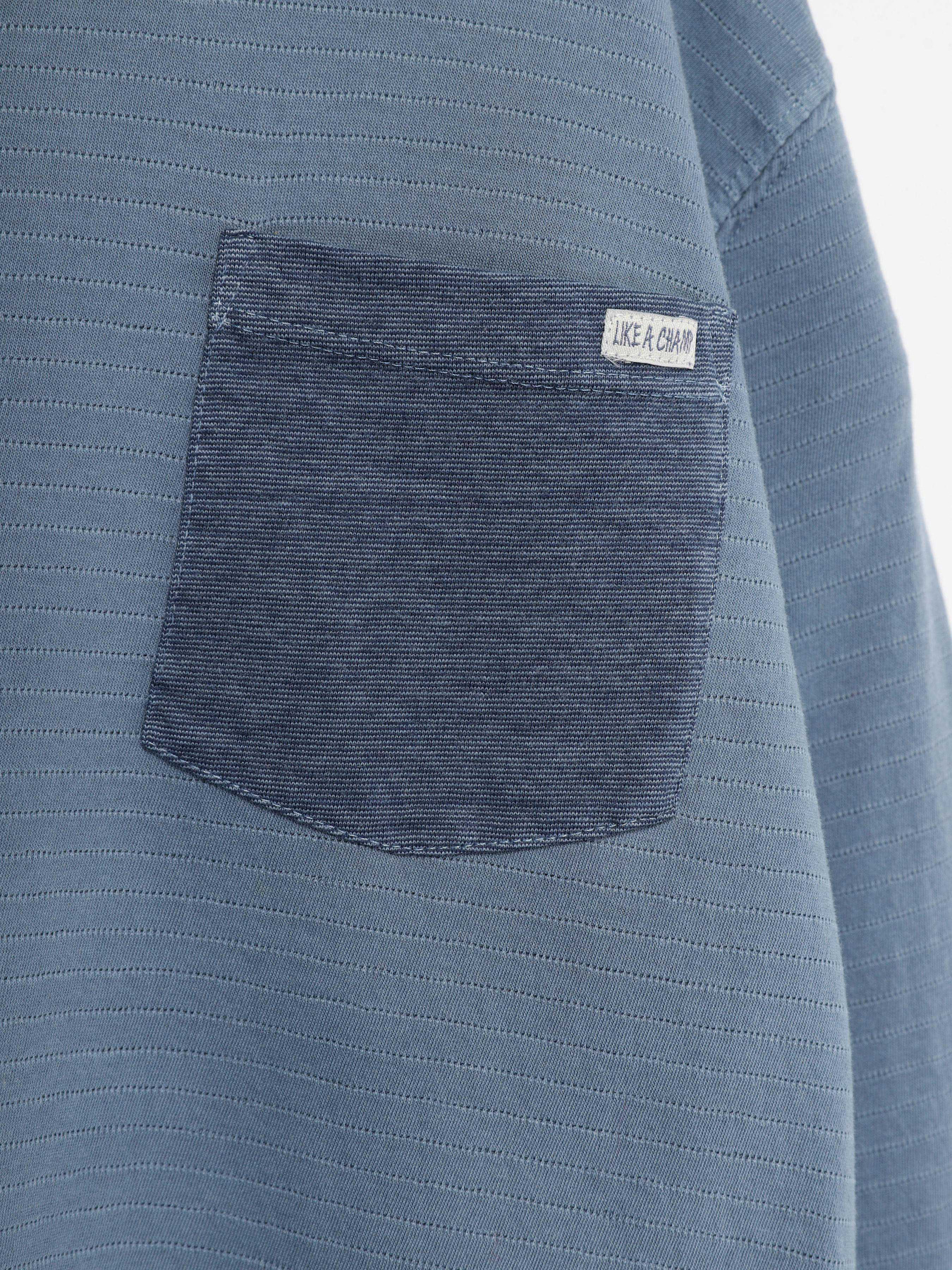 Лонгслів ZARA модель 4873/784/428_синій Фото