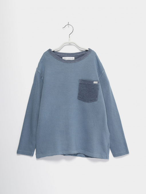 Лонгслів ZARA модель 4873/784/428_синій Фото