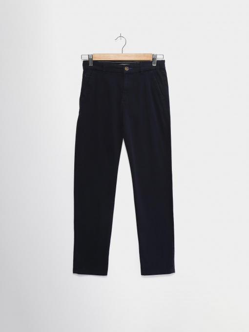 Повседневные штаны ZARA модель 9959/661/4010_т.синій Фото