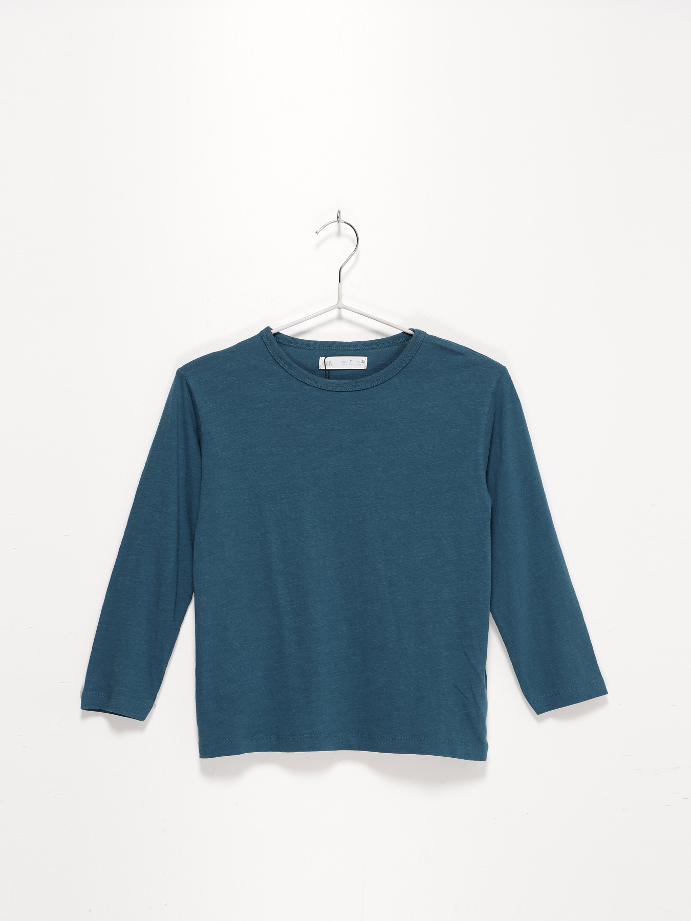 Лонгслив ZARA модель 5048/763/001_т.бірюзовий Фото