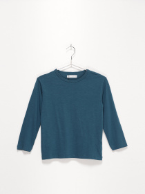 Лонгслів ZARA модель 5048/763/001_т.бірюзовий Фото