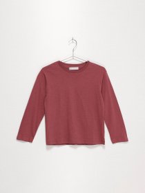 Лонгслив ZARA модель 5048/764/002_с.бордовий Фото