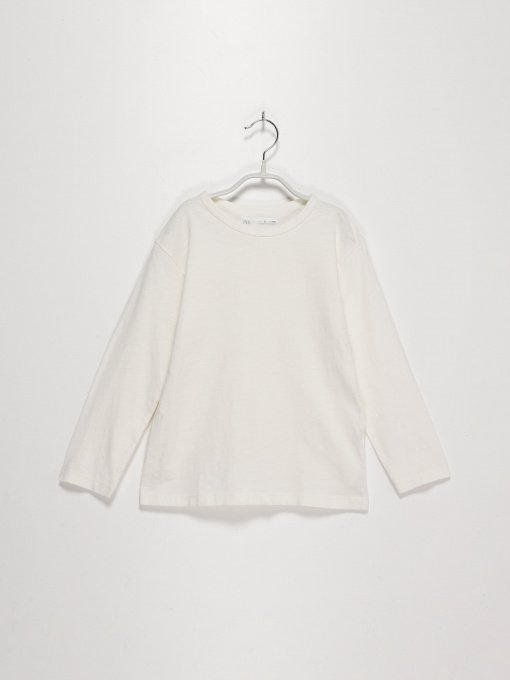 Лонгслив ZARA модель 5048/765/003_білий Фото