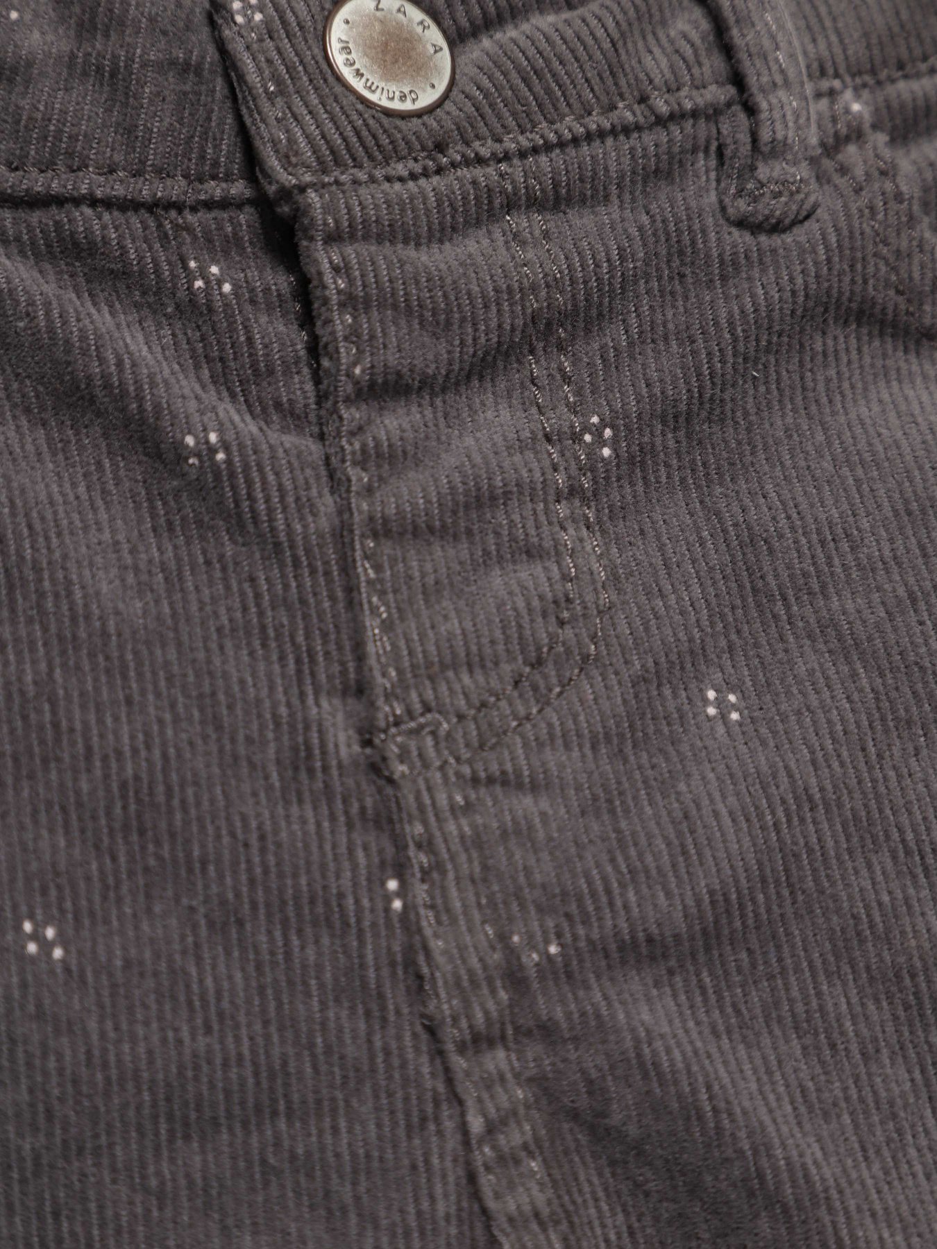 Брюки повседневные ZARA модель 5052/607/802_сірий комб. Фото