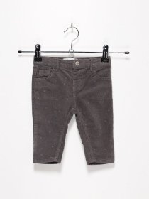 Повсякденні штани ZARA модель 5052/607/802_т.сірий комб. Фото