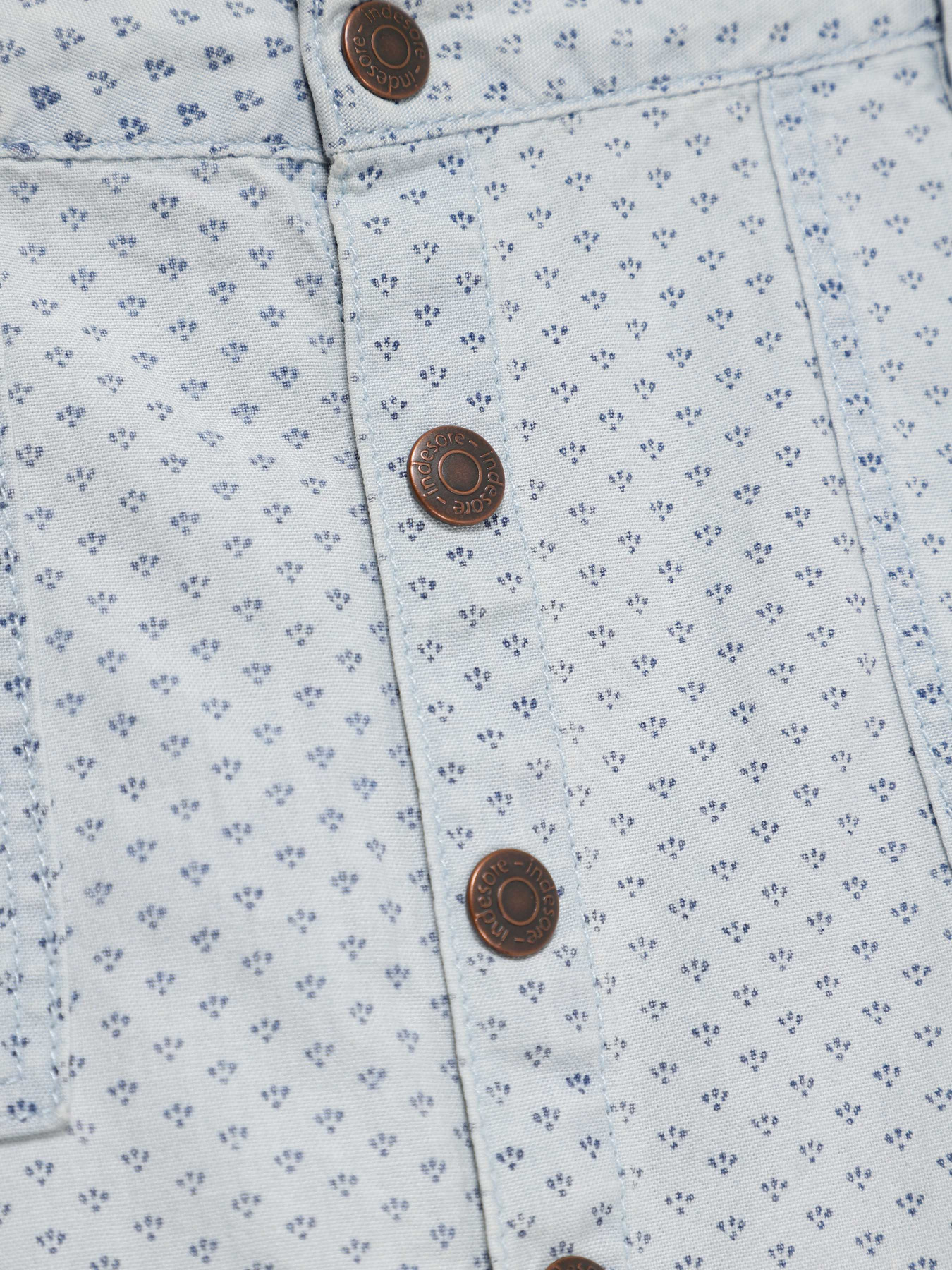 Спідниця міні ZARA Модель 5060/620/230_с.блакитний комб. Фото