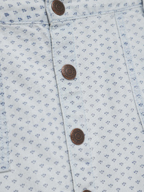 Спідниця міні ZARA Модель 5060/620/230_с.блакитний комб. Фото