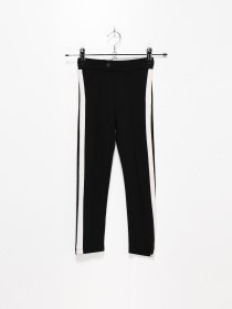 Брюки повседневные ZARA модель 5584/700/8000_чорний з білим Фото