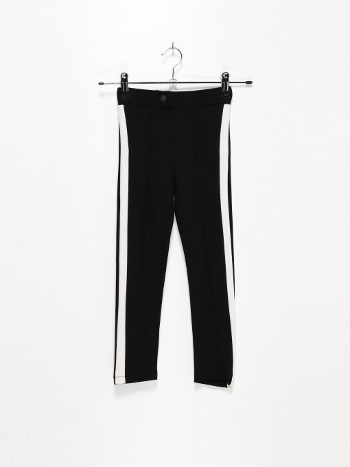 Брюки повседневные ZARA модель 5584/700/8000_чорний з білим Фото