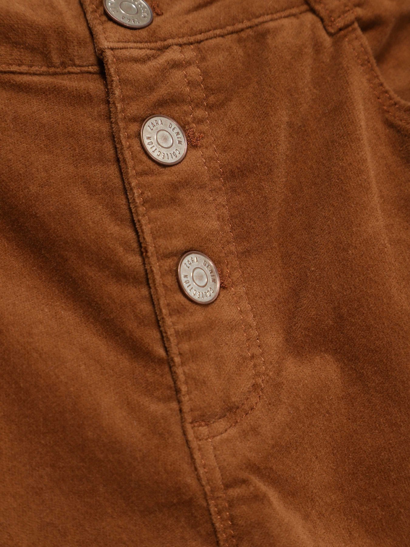 Брюки повседневные ZARA модель 5854/728/7451_с.коричневий Фото