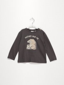 Лонгслив ZARA модель 6050/563/8070_т.сірий комб. Фото