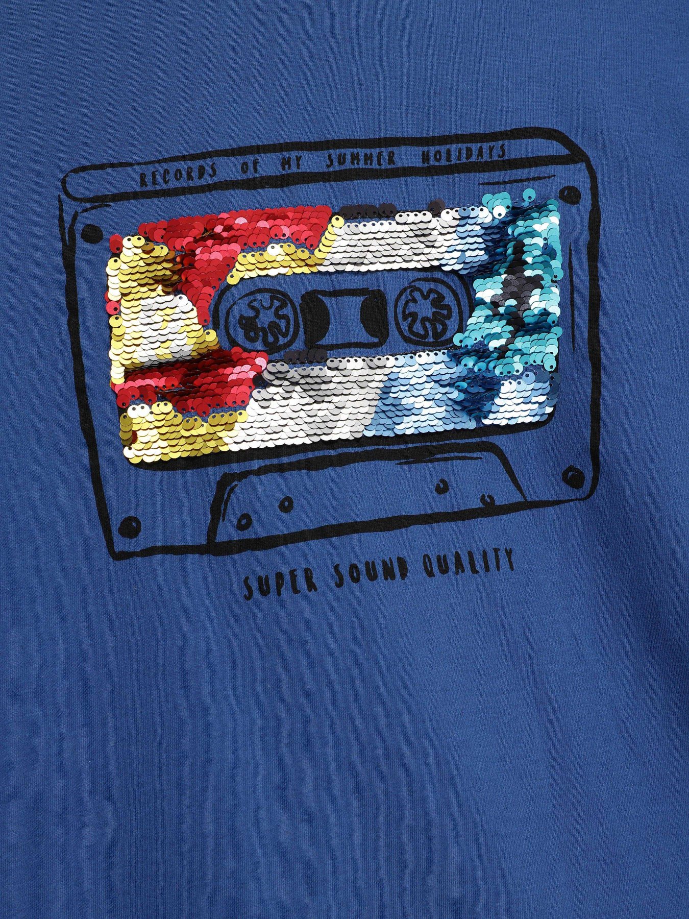 Лонгслив ZARA модель 6224/778/4200_синій комб. Фото