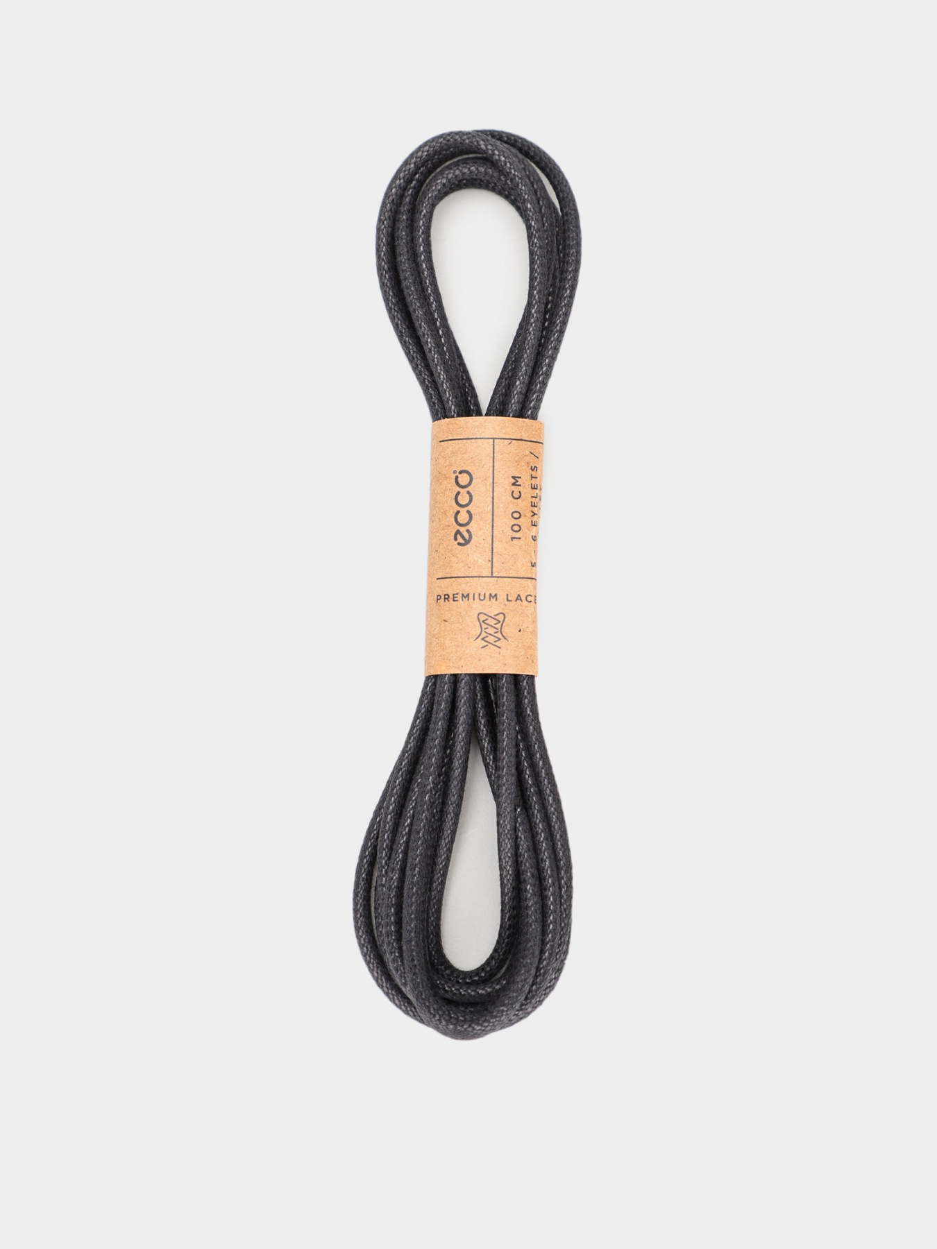 Аксессуары для обуви ECCO Round Laces 100 см модель 904470000101 Фото