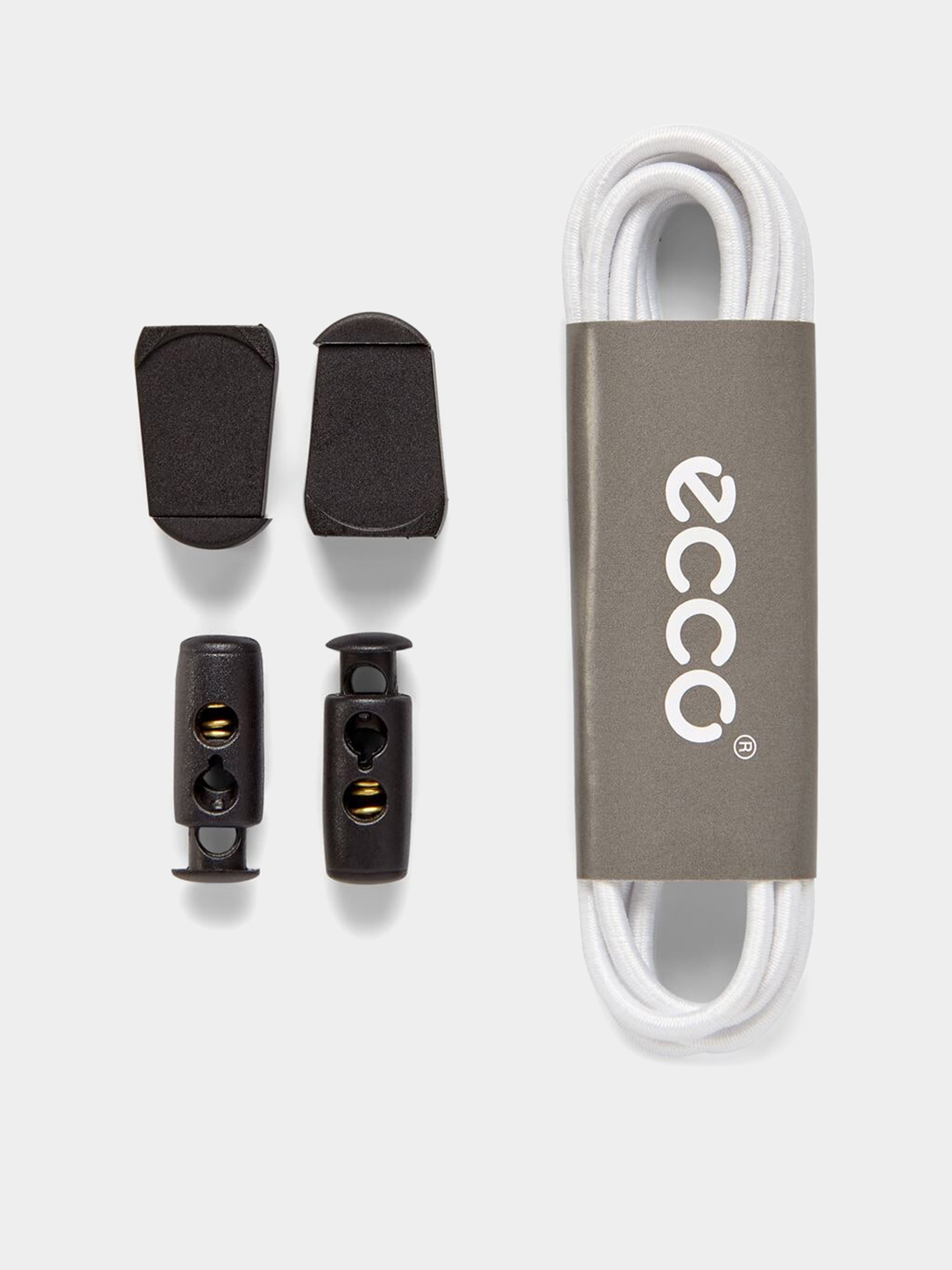 ECCO Fast Lock 120 см Шнурки (ZC432) Унісекс колір - Білий ECCO - купити в Україні