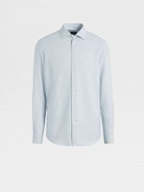 Рубашка Zegna модель SH315225_Блакитний Фото