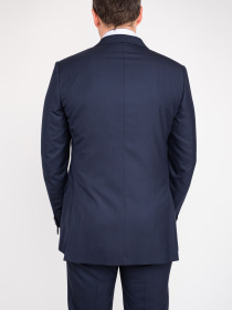 Деловой костюм Zegna модель ST308534_Синій Фото