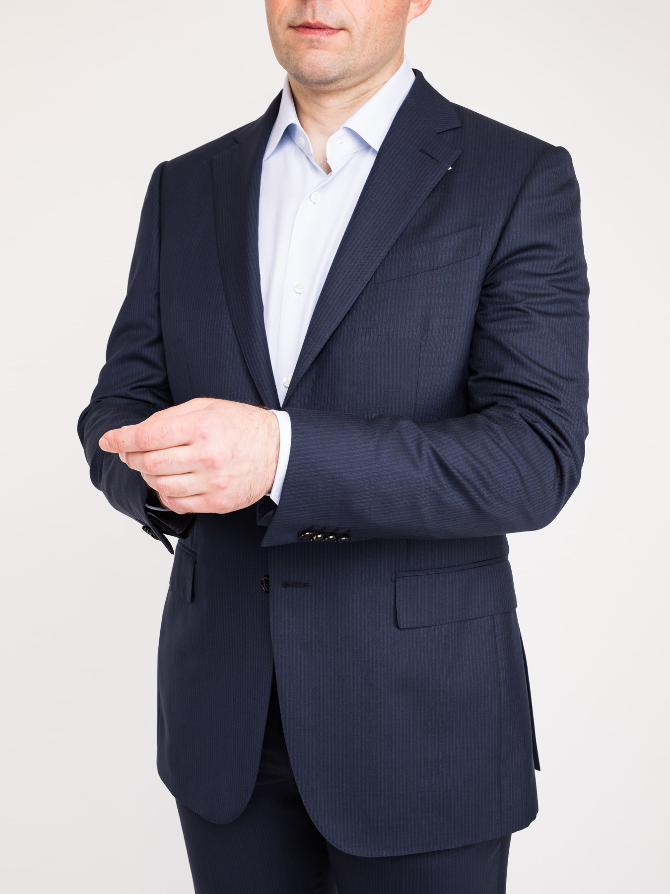 Діловий костюм Zegna модель ST308534_Синій Фото