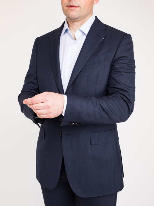 Деловой костюм Zegna модель ST308534_Синій Фото