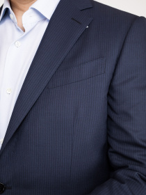 Діловий костюм Zegna модель ST308534_Синій Фото