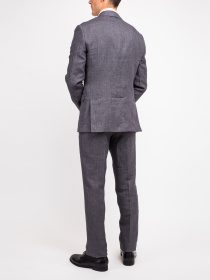 Діловий костюм Zegna модель ST310918_Сірий Фото