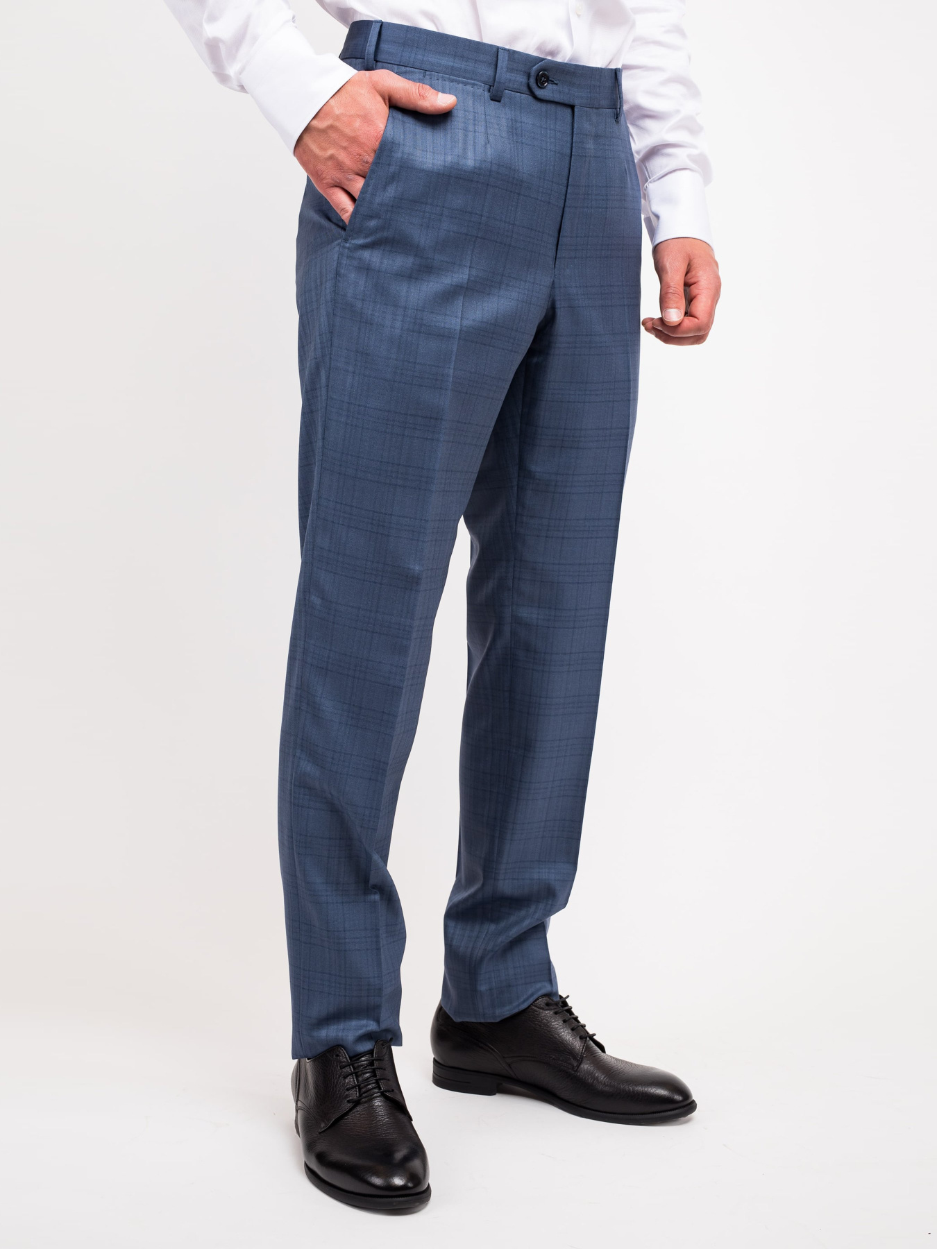 Діловий костюм Zegna модель ST312247_Блакитний Фото