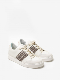 Кроссовки повседневные Zegna модель FT312692_Бежевий Кроссовки повседневные Zegna модель FT312692_Бежевий Фото