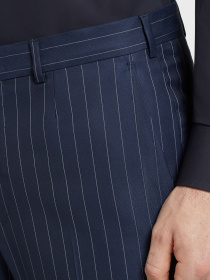 Деловой костюм Zegna модель ST312249_Синій Фото