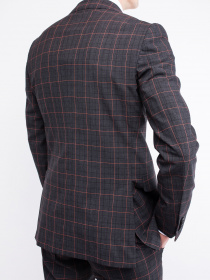 Діловий костюм Zegna модель ST312370_Сірий Фото