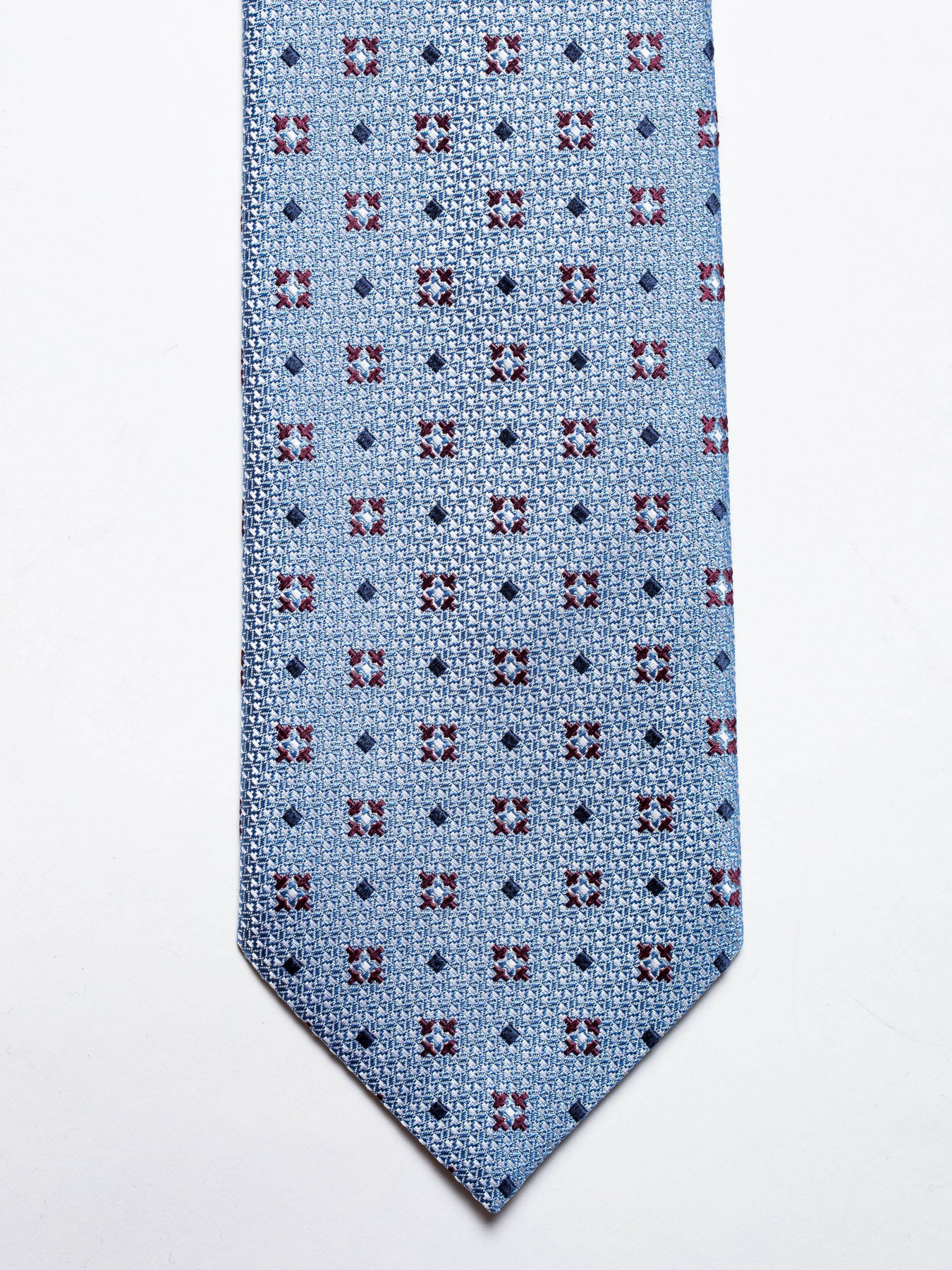 Галстук Zegna модель TI308521_Блакитний Фото