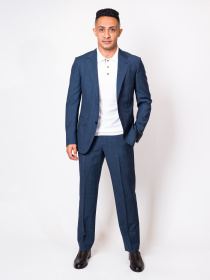 Діловий костюм Zegna модель ST312715_Синій Фото