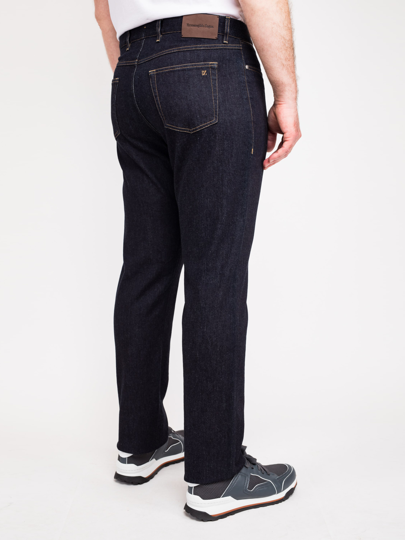 Прямые джинсы Zegna модель TR307512_Синій Фото