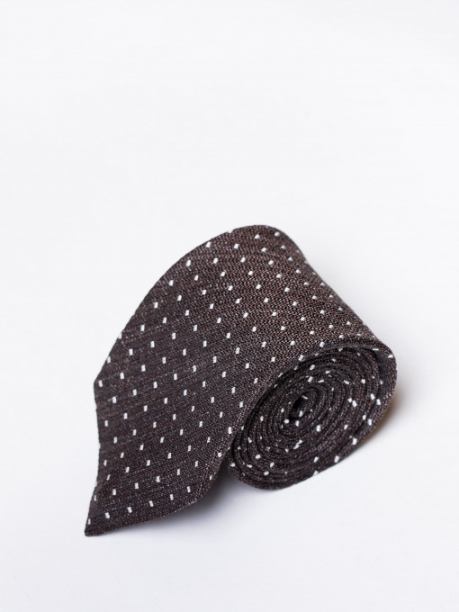 Краватка Zegna модель TI308524_Коричневий Фото