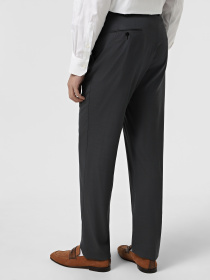 Класичні штани Zegna модель TR309483_Сірий Фото