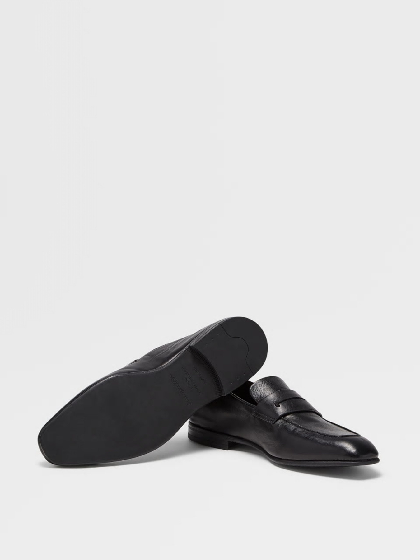 Лоферы Zegna модель FT313391_Чорний Фото