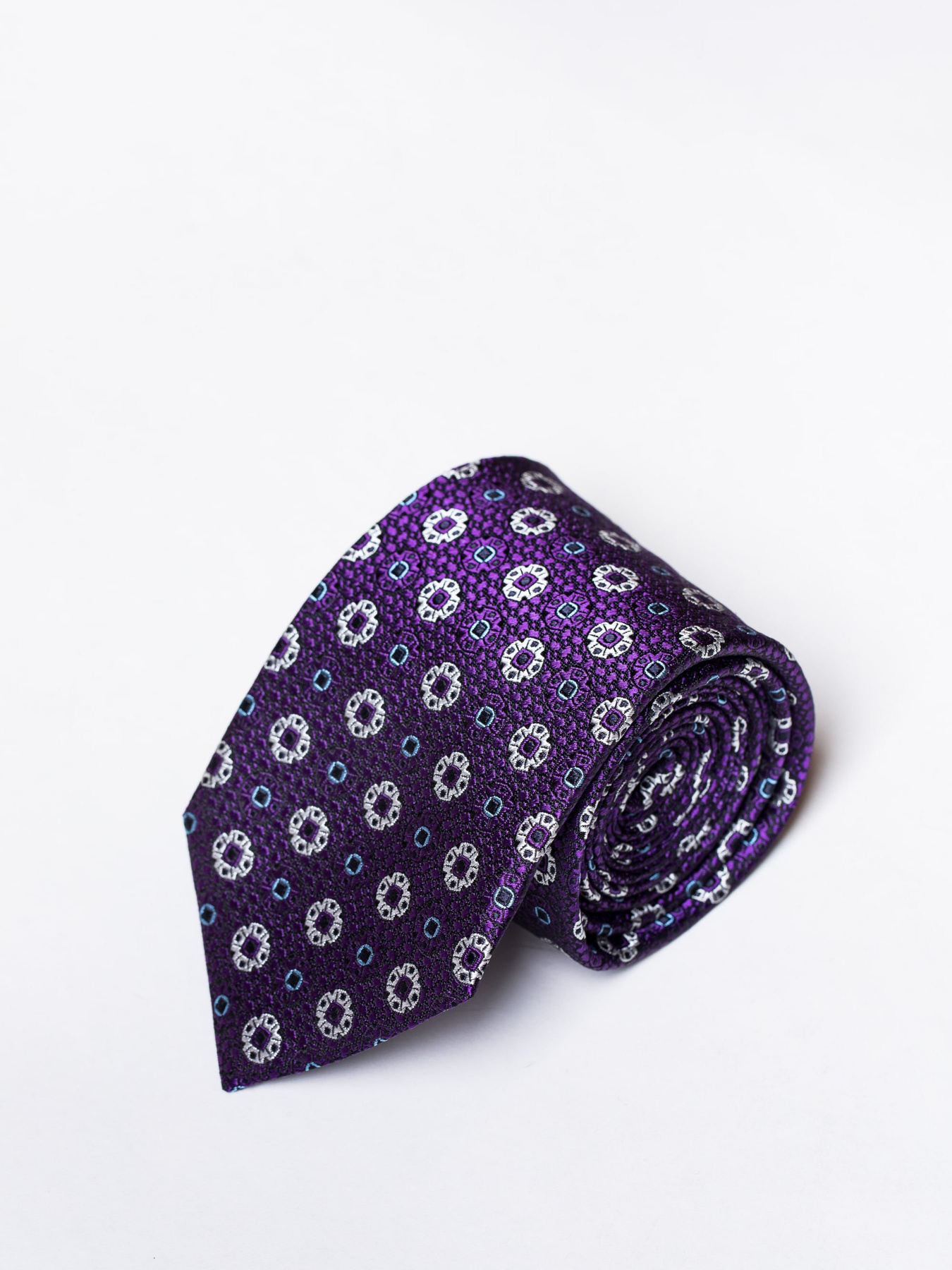Галстук Zegna модель TI310279_Фіолетовий Фото
