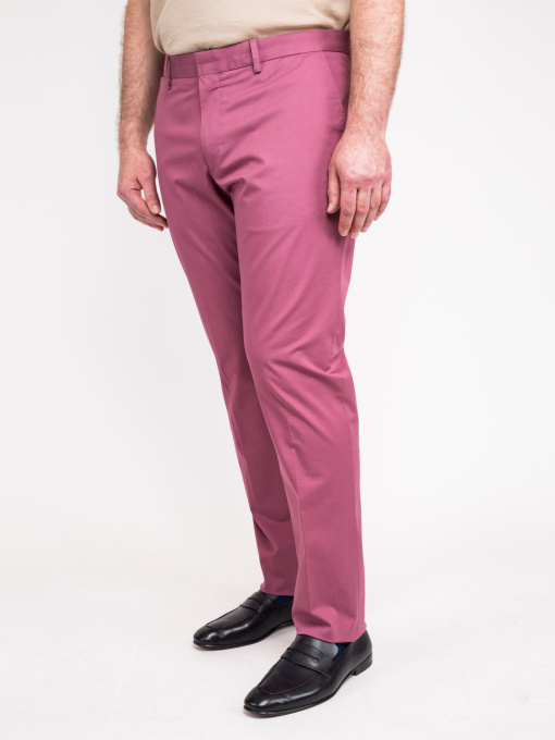 Классические штаны Zegna модель TR310733_Рожевий Фото