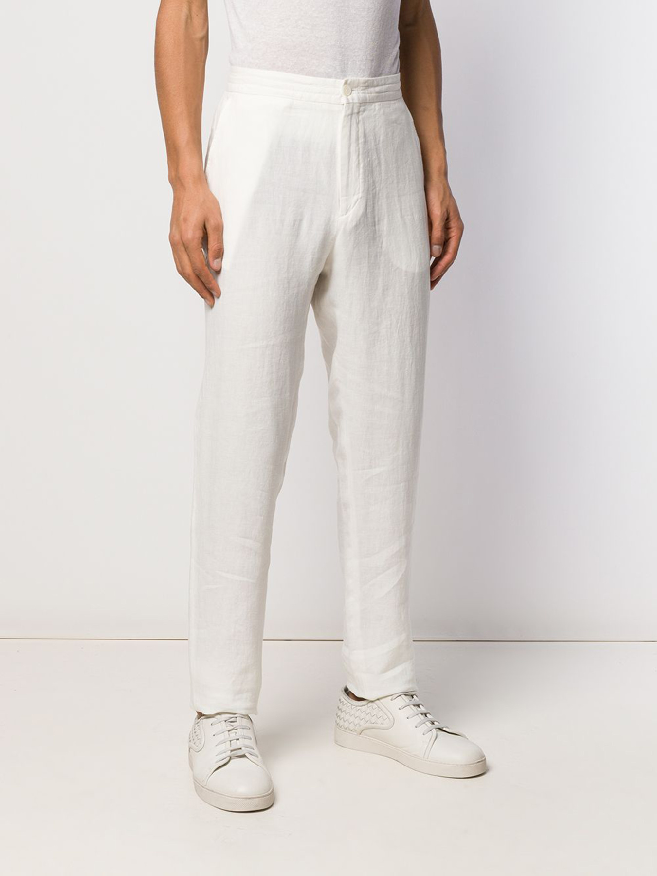 Брюки повседневные Zegna модель TR310954_Білий Фото