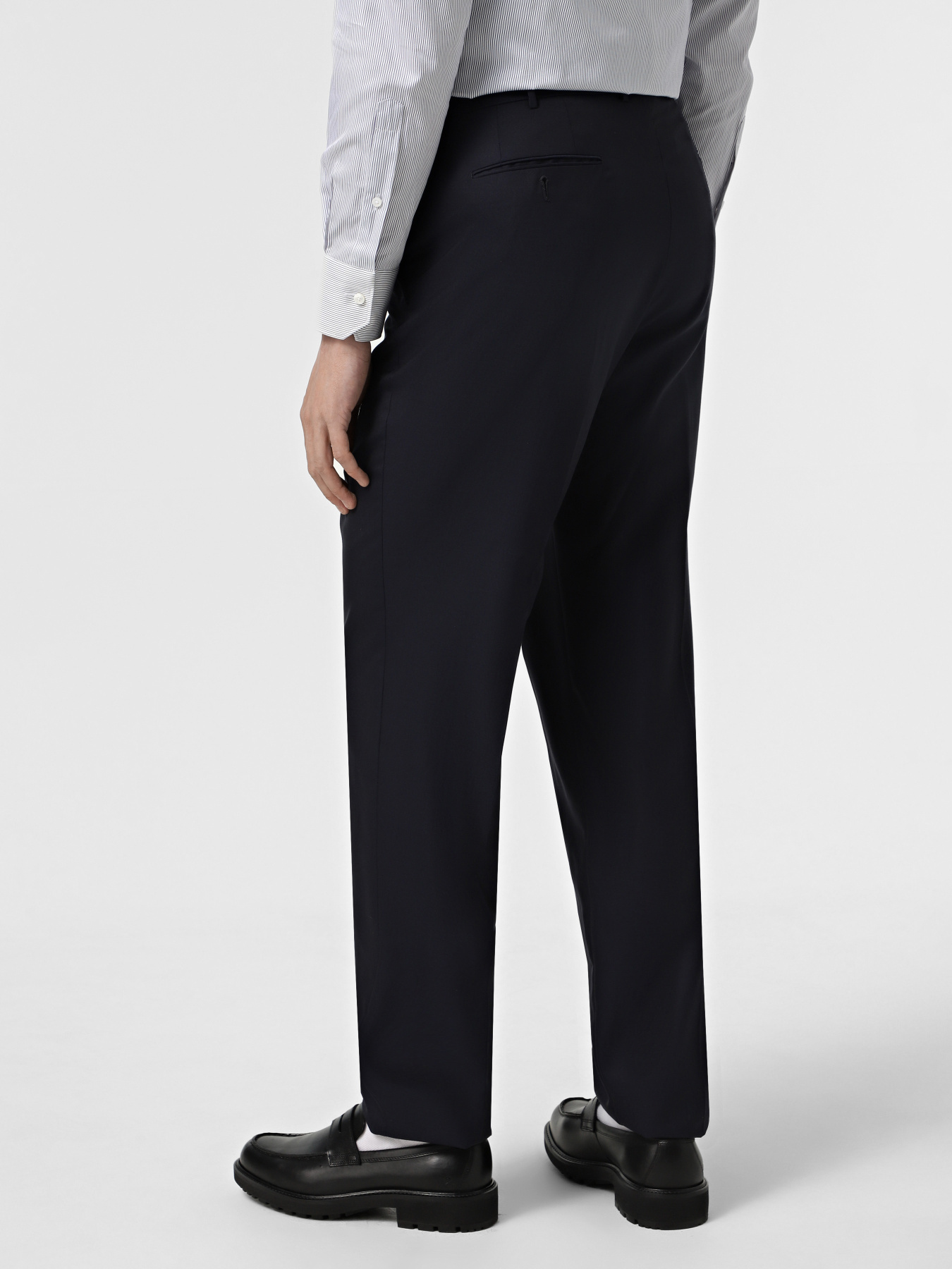 Класичні штани Zegna модель TR312985_Синій Класичні штани Zegna модель TR312985_Синій Фото