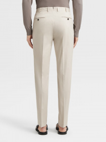 Брюки классические Zegna модель TR314580_Бежевий Фото