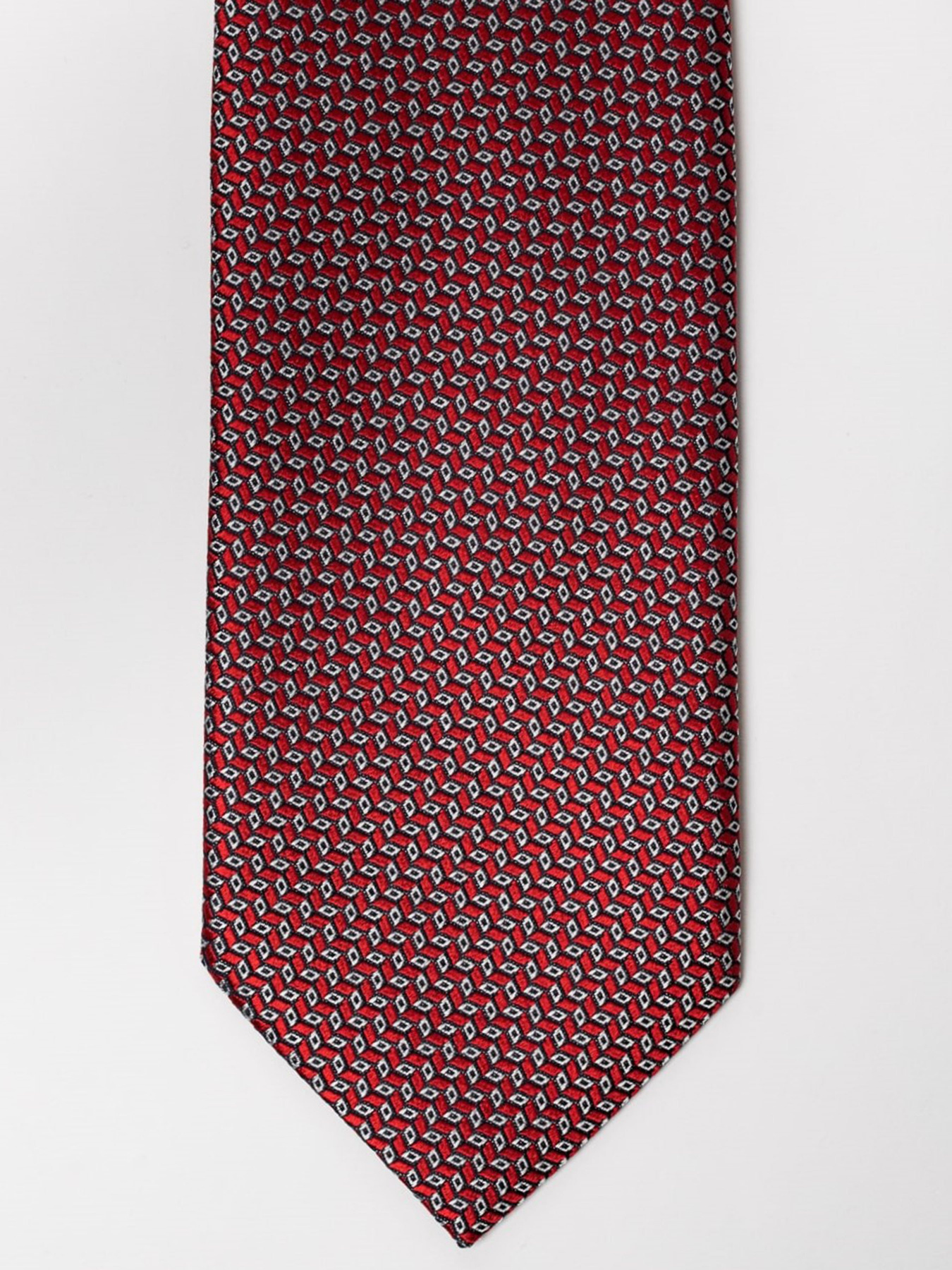 Галстук Zegna модель TI8596_Червоний Фото