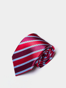 Краватка Zegna модель TI8607_Червоний Краватка Zegna модель TI8607_Червоний Фото