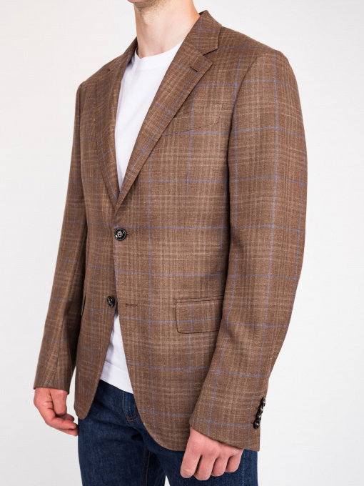 Пиджак Zegna модель JC308380_Коричневий Фото