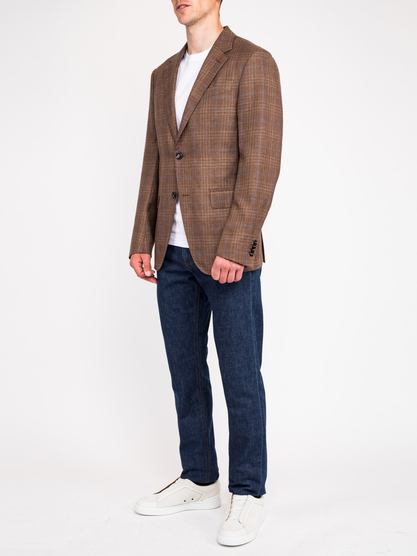 Піджак Zegna модель JC308380_Коричневий Фото