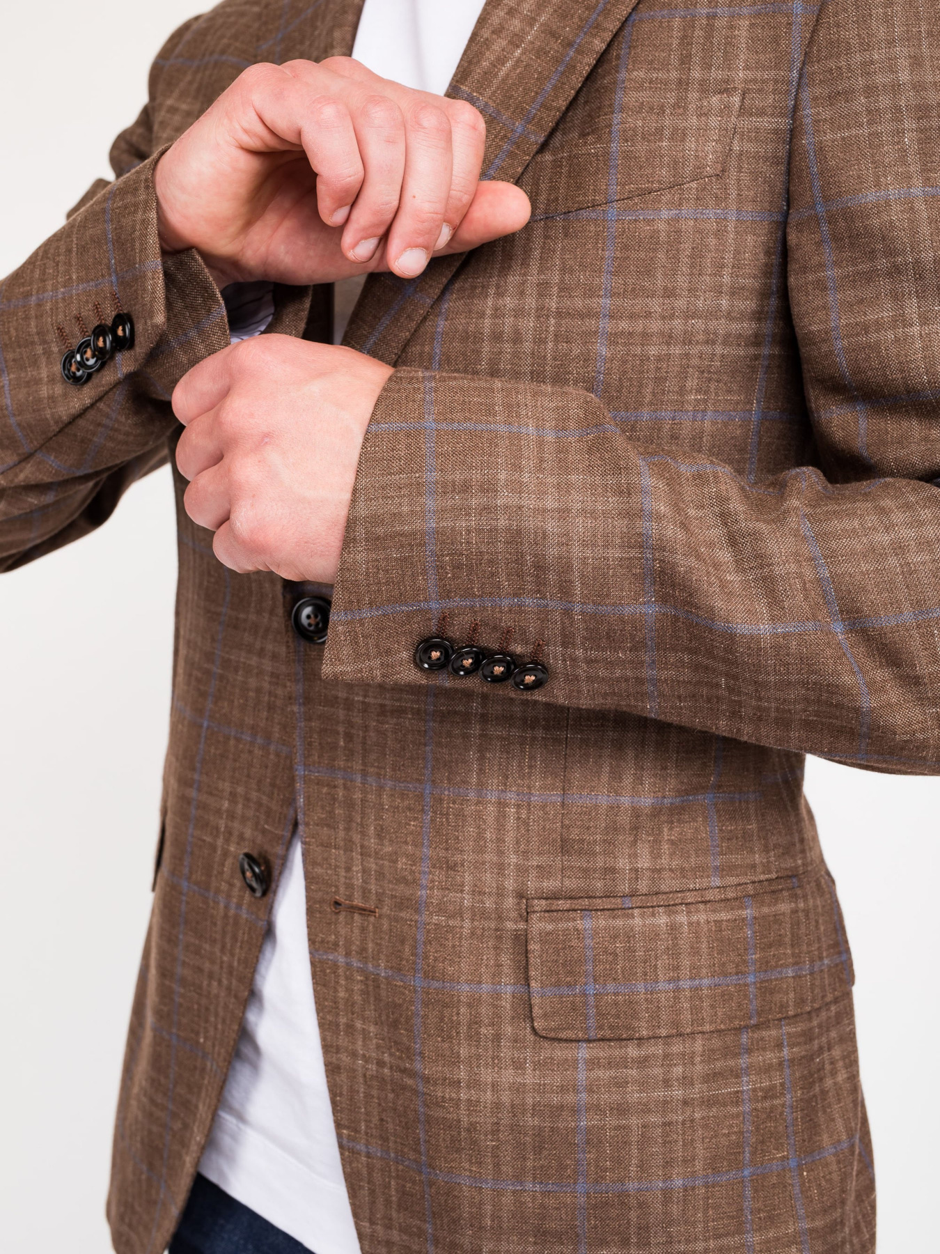 Піджак Zegna модель JC308380_Коричневий Фото