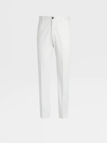 Класичні штани Zegna модель TR315299_Білий Фото