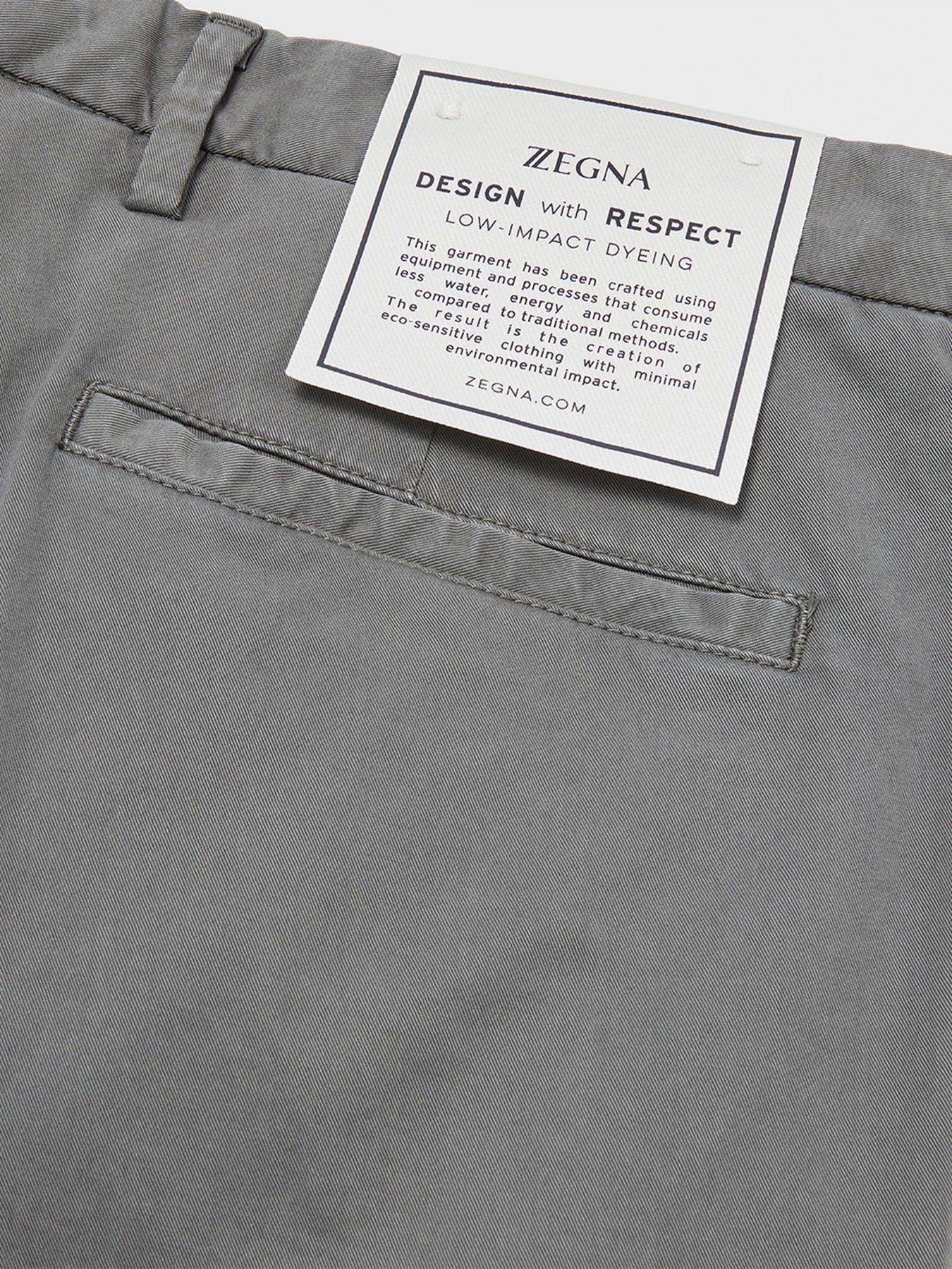 Брюки классические Zegna модель TR315369_Сірий Фото